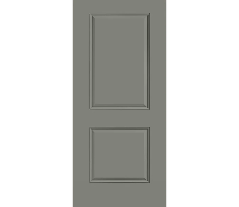 Bluffton 2 Panel Square Steel Entry Door