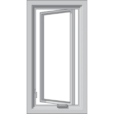 Bluffton Pella Hurricane Shield Series Vinyl Casement Window