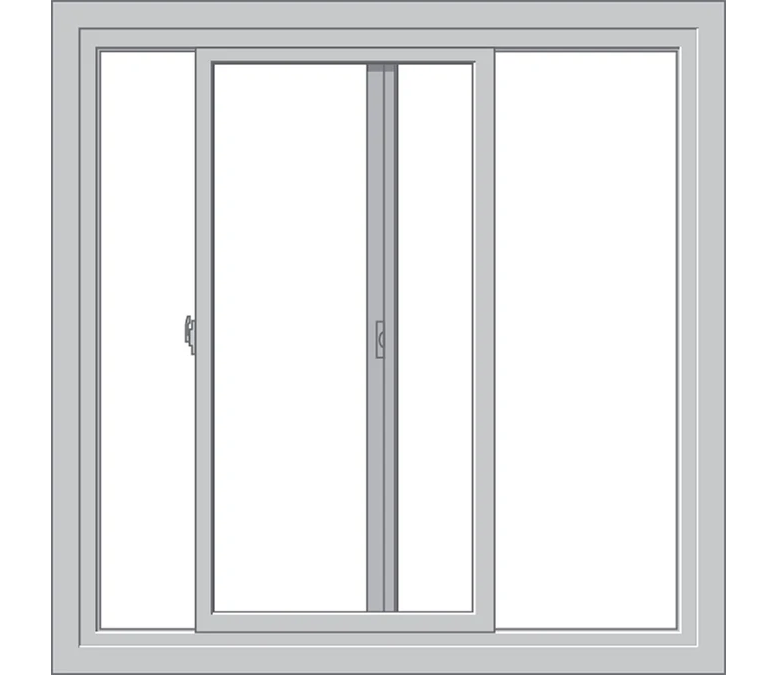 Bluffton Pella Hurricane Shield Series Vinyl Sliding Window